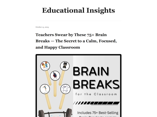 Brain-Breaks screenshot