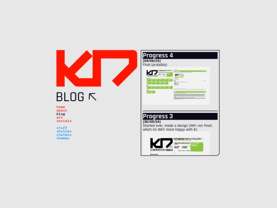 blog screenshot