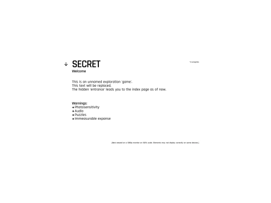 secret screenshot