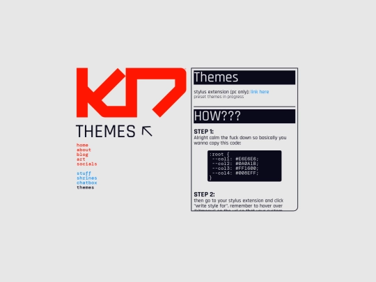 themes screenshot