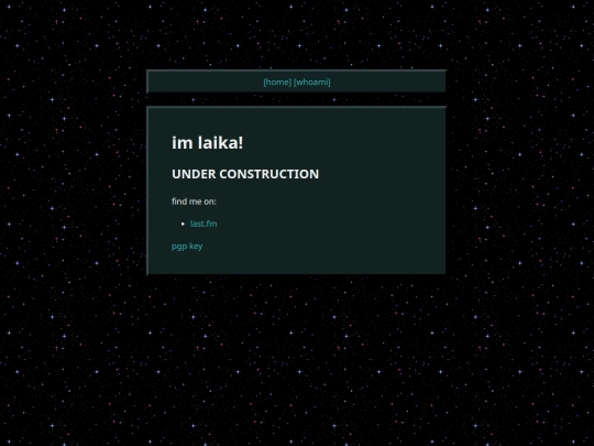 whoami screenshot