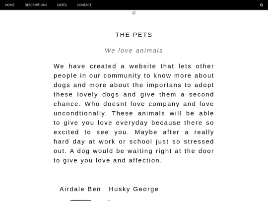 secondpage screenshot