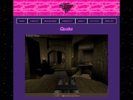 comp/benchmarks/quake1 screenshot