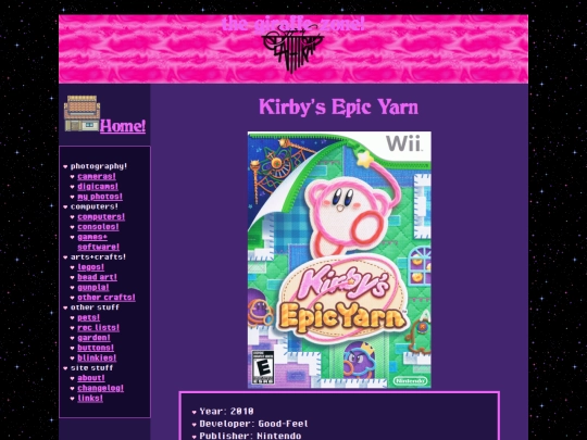 console/wii/kirbyyarn screenshot