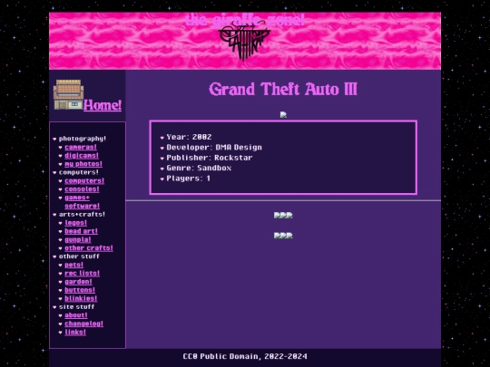 console/winxp/gta3 screenshot
