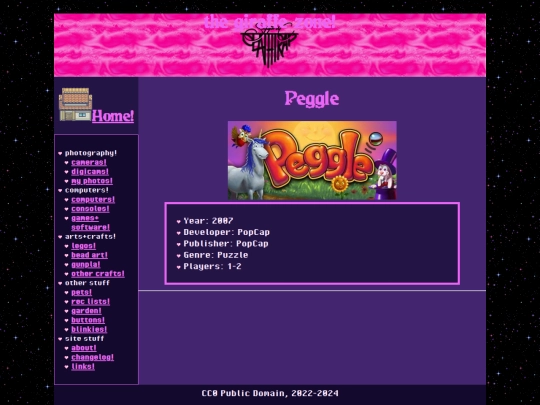 console/winxp/peggle screenshot