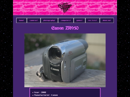 vidcam/zr950 screenshot