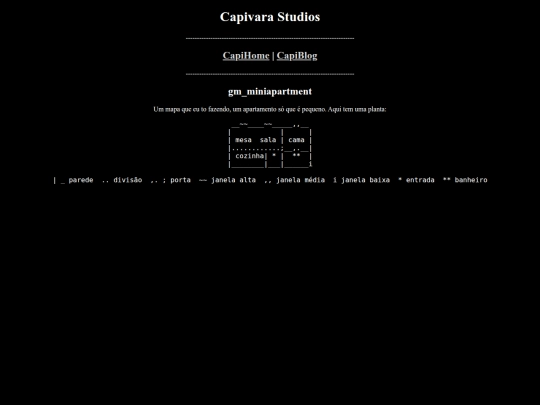 capivara/capiblog screenshot