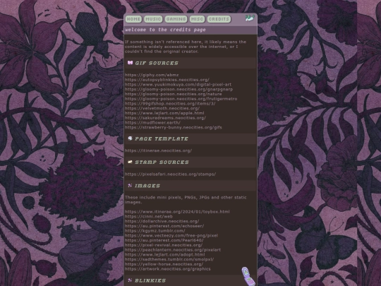 credits.page screenshot