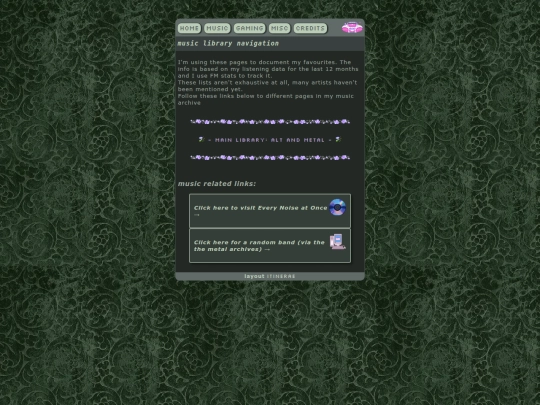 music.index screenshot