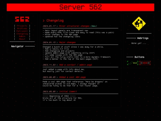 changelog screenshot