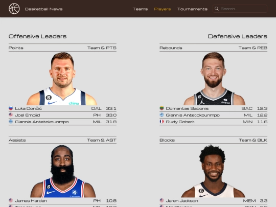 players screenshot