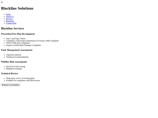services screenshot