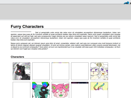 oc wiki/Furry characters screenshot