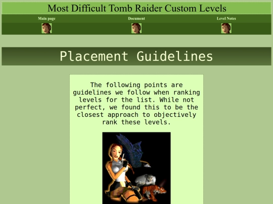 Guidelines screenshot