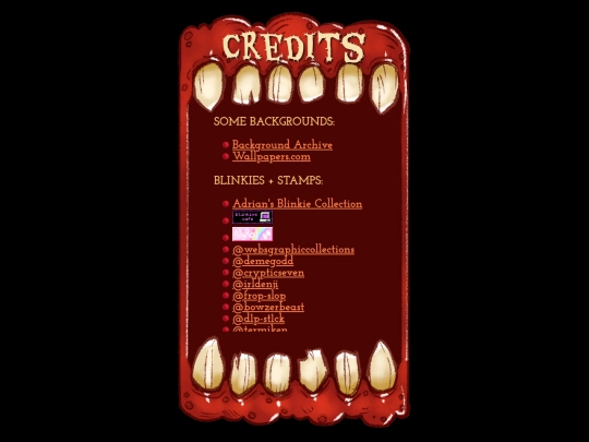 credits screenshot
