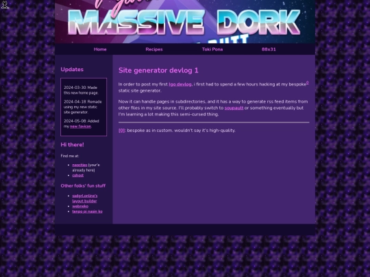 dev/ssg/devlog-1 screenshot