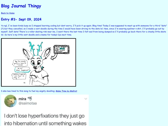 journal screenshot