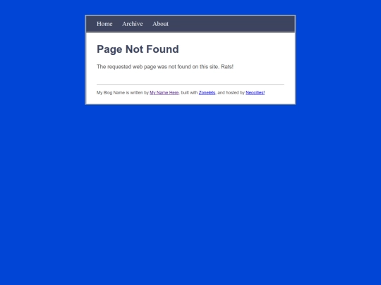 not_found screenshot