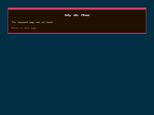 not_found screenshot
