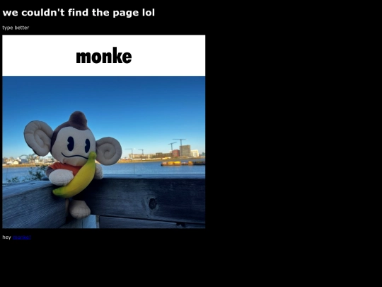 not_found screenshot