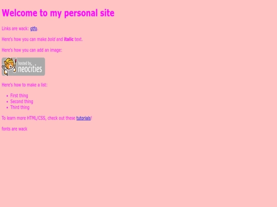 index screenshot