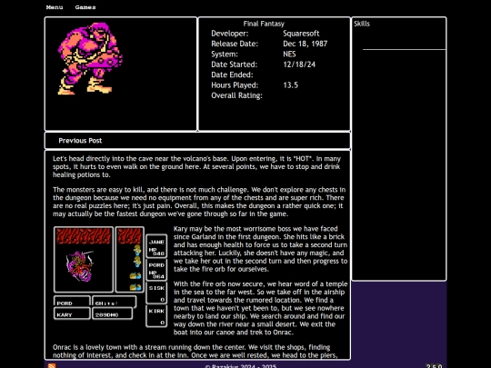 Archives/FinalFantasy/1-7-25_Fire_And_Water_Make_A_Mirage screenshot