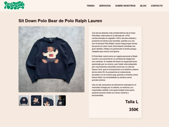 tienda screenshot