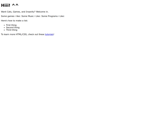 index screenshot