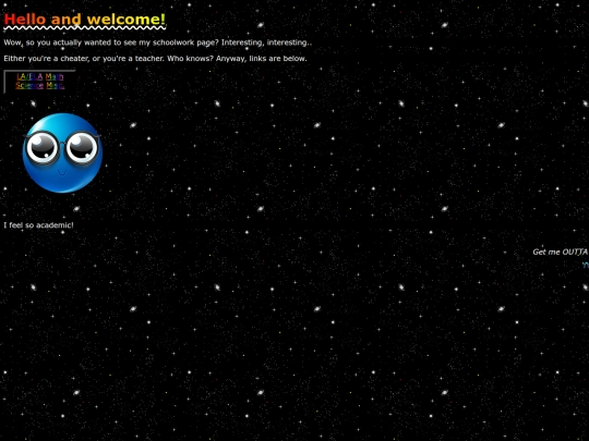 schoolwork screenshot