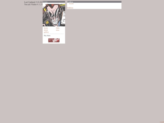 links screenshot