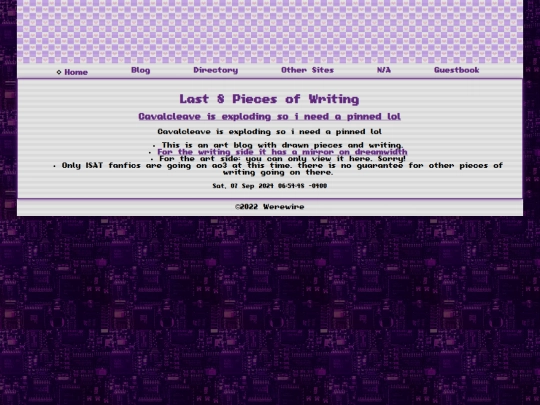 alt/Writing screenshot