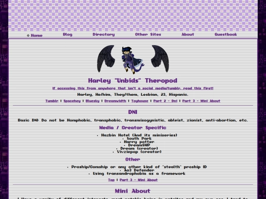 carrd screenshot