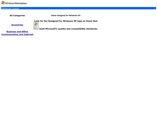 categories screenshot