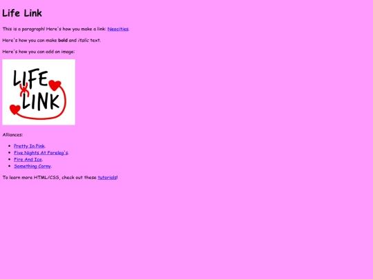 cslseasons/lifelink screenshot