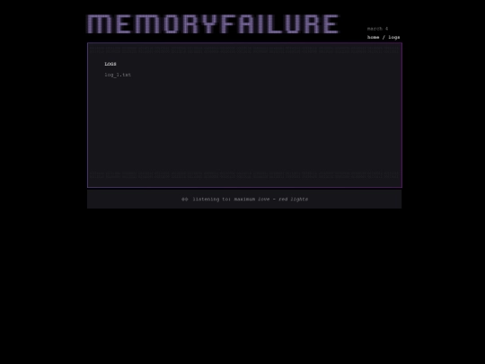 logs screenshot