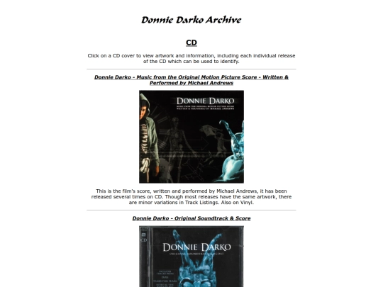Donnie_Darko/CD/CD screenshot