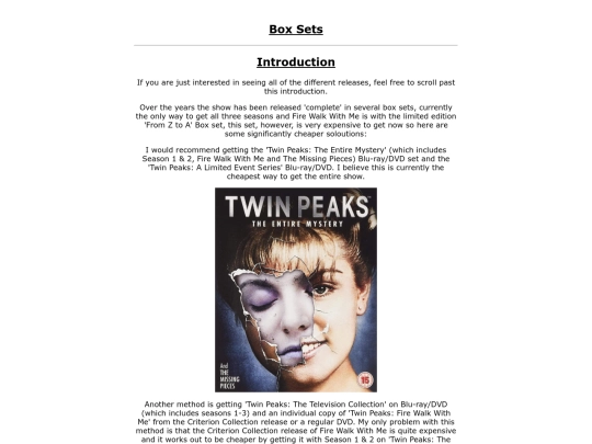 Twin_Peaks/Box_Sets screenshot