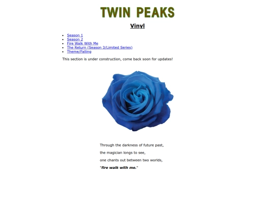 Twin_Peaks/Vinyl/vinyl screenshot