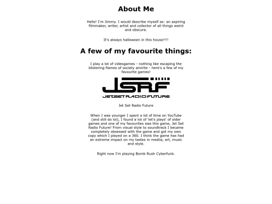 about_me/about_me screenshot