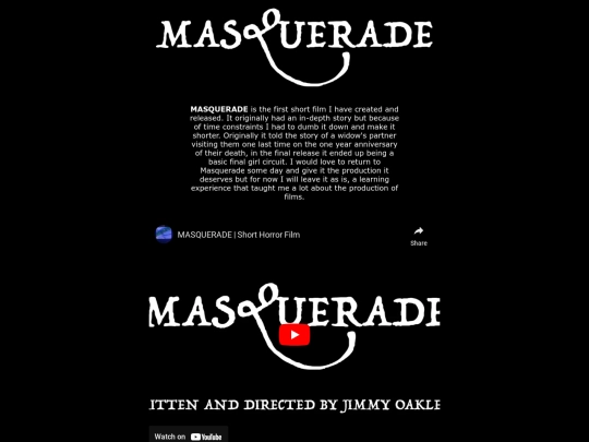 masquerade screenshot