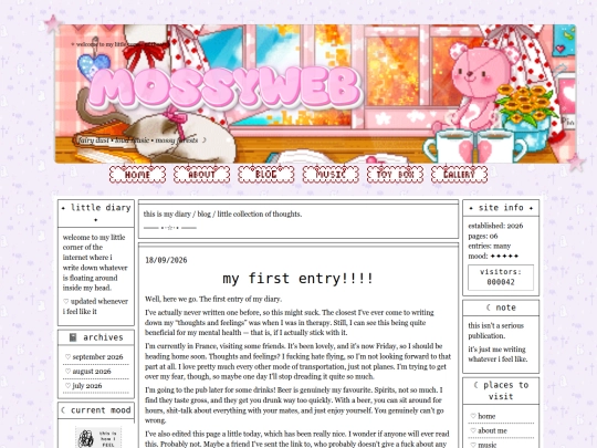 blog screenshot