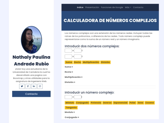 calculadora screenshot