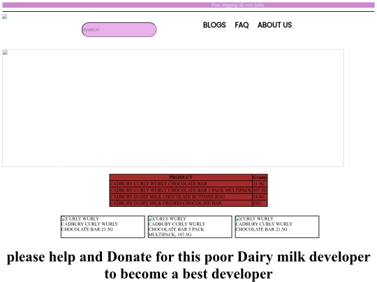 dairy milk project/dairy milk project screenshot