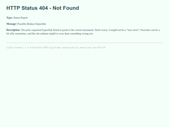 not_found screenshot