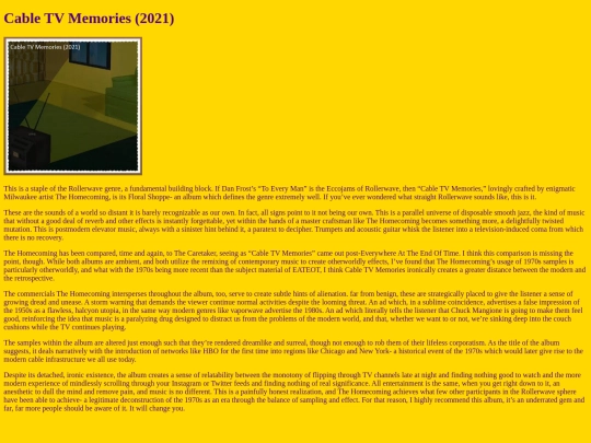 Cable_TV_Memories screenshot