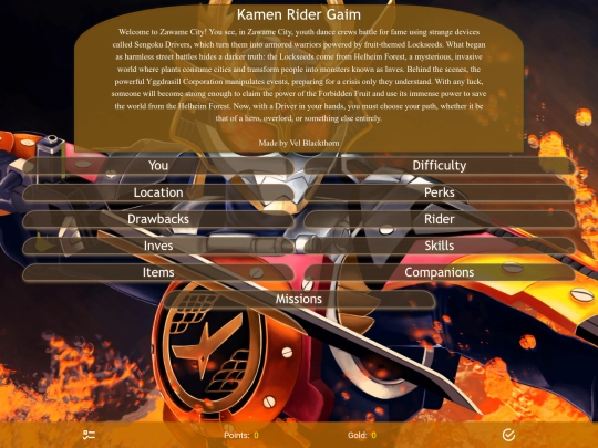 KamenRiderGaim screenshot