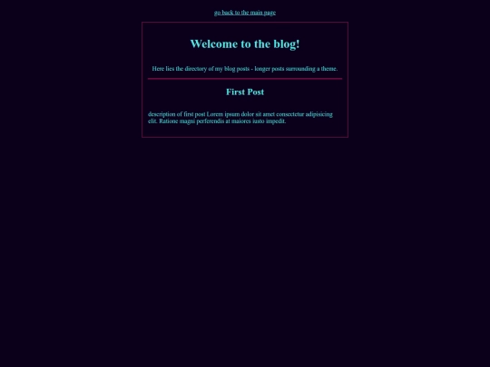 pages/blog screenshot