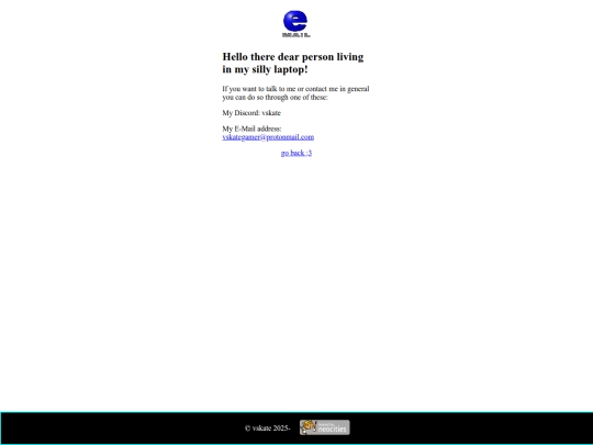 pages/contact screenshot