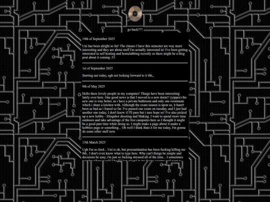 pages/journal screenshot